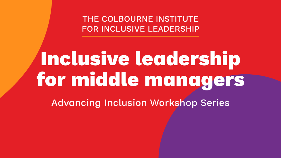 Inclusive leadership for middle managers